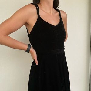 Black Velvet Dress